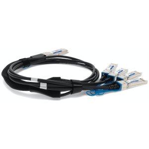 Cisco and Juniper Networks to Intel XXVDACBL4M Compatible TAA Compliant 25GBase-CU SFP28 Direct Attach Cable (Passive Twinax, 4m)