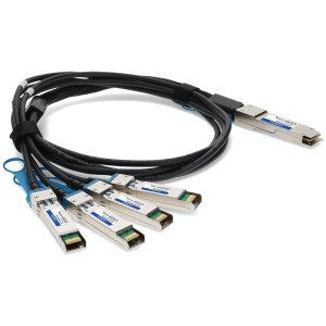 Cisco and Juniper Networks to Intel XXVDACBL4M Compatible TAA Compliant 25GBase-CU SFP28 Direct Attach Cable (Passive Twinax, 4m)