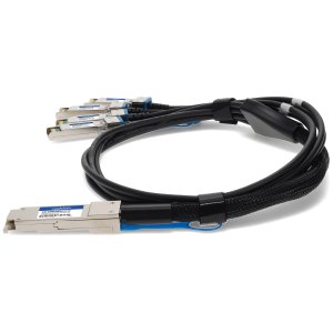 AddOn Networks ADD-Q28MUS28HPB-P0-5M InfiniBand/fibre optic cable 0.5 m QSFP28 4x SFP28 Black