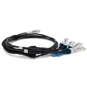 AddOn Networks ADD-Q28MUS28HPB-P0-5M InfiniBand/fibre optic cable 0.5 m QSFP28 4x SFP28 Black