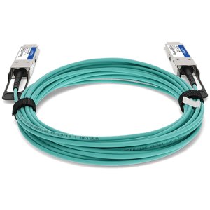 Cisco QSFP-H40G-AOC5M to Intel CBL2-1000501-3 Compatible TAA Compliant 40GBase-AOC QSFP+ to QSFP+ Active Optical Cable (850nm, MMF, 5m)