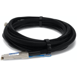 1 m, QSFP+ - 4x SFP+, CU, Passive, 40GBase, Black