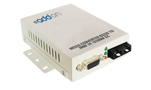 AddOn Networks ADD-RS232-SC serial converter/repeater/isolator RS-232 Fiber (SC)