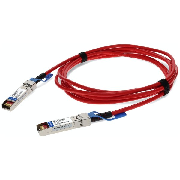 3 m, SFP28 - SFP28, CU, Passive, 25GBase, Red