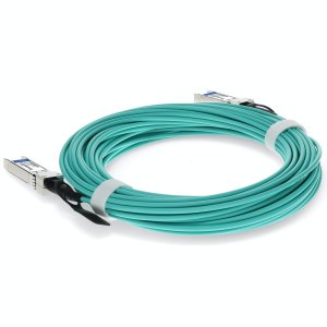 Juniper Networks® JNP-SFP-25G-SR to Mellanox® MMA2P00-AS Compatible TAA Compliant 25GBase-AOC SFP28 Active Optical Cable (850nm, MMF, 15m)