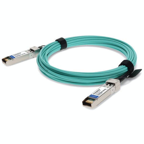 Juniper Networks® JNP-SFP-25G-AOC3M to Mellanox® MFA2P10-A003 Compatible TAA Compliant 25GBase-AOC SFP28 Active Optical Cable (850nm, MMF, 3m)