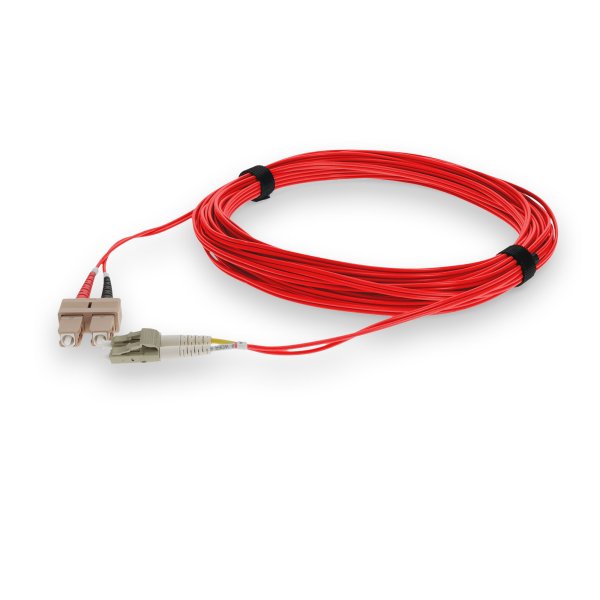 AddOn Networks ADD-SC-LC-1M5OM4-RD-TAA InfiniBand/fibre optic cable 1 m LOMM Red