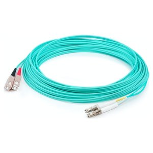 AddOn Networks ADD-SC-LC-38M5OM4P InfiniBand/fibre optic cable 38 m LOMM Aqua colour