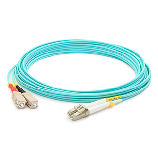 AddOn Networks 40m, SC - LC InfiniBand/fibre optic cable Blue