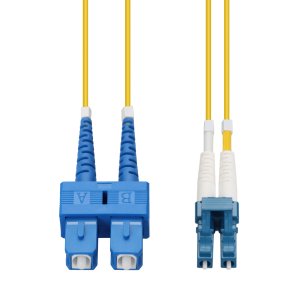 AddOn Networks ADD-SC-LC-85M9SMFP InfiniBand/fibre optic cable 85 m OFNP Yellow