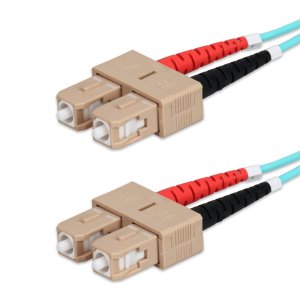 AddOn Networks ADD-SC-SC-110M5OM4P InfiniBand/fibre optic cable 110 m 2x SC MMF Aqua colour