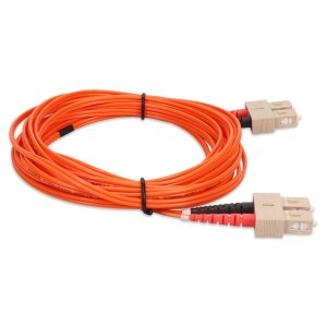 AddOn Networks ADD-SC-SC-1M6MMF-50PK-TAA InfiniBand/fibre optic cable 1 m OFNR Orange