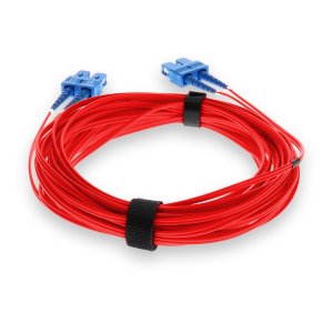 AddOn Networks ADD-SC-SC-2M9SMF-RD-TAA InfiniBand/fibre optic cable 2 m OFNR Red