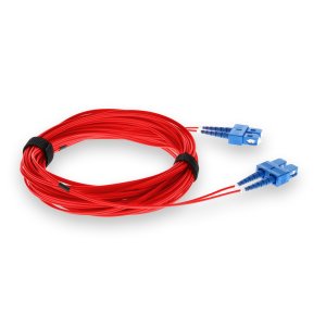 AddOn Networks ADD-SC-SC-2M9SMF-RD-TAA InfiniBand/fibre optic cable 2 m OFNR Red