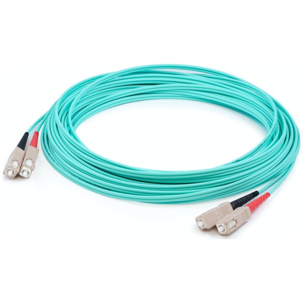 AddOn Networks ADD-SC-SC-32M5OM4 InfiniBand/fibre optic cable 32 m CMR Aqua colour