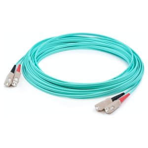 AddOn Networks ADD-SC-SC-60M5OM4 InfiniBand/fibre optic cable 60 m CMR Aqua colour