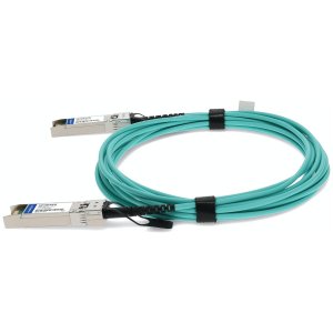 AddOn Networks ADD-SCISEX-AOC1M InfiniBand/fibre optic cable 1 m SFP+ Aqua colour