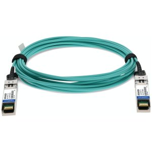 SFP+ to SFP+, AOC, 10m, 10GBase, 850nm, Black