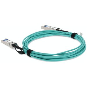 SFP+ to SFP+, AOC, 10m, 10GBase, 850nm, Black