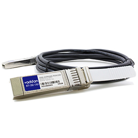 AddOn Networks ADD-SHPASAR-PDAC2M InfiniBand/fibre optic cable 2 m SFP+ Black