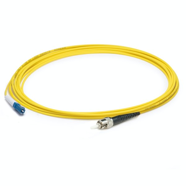 AddOn Networks ADD-ST-LC-100MS9SMF InfiniBand/fibre optic cable 100 m OFNR Yellow