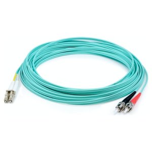 AddOn Networks ADD-ST-LC-18M5OM4LZ InfiniBand/fibre optic cable 18 m Aqua colour