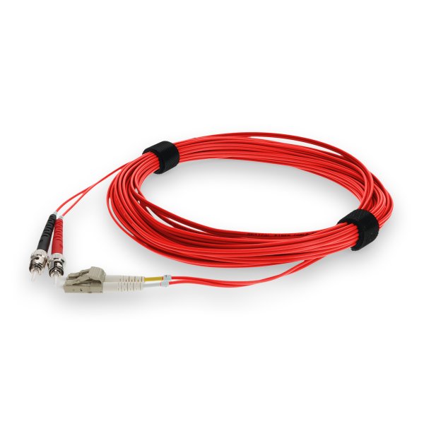 AddOn Networks ADD-ST-LC-1M5OM4-RD-TAA InfiniBand/fibre optic cable 1 m LOMM Red