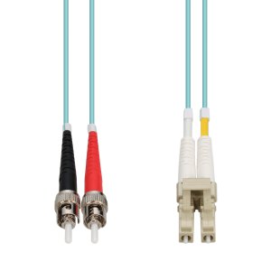 AddOn Networks ADD-ST-LC-97M5OM4LZ InfiniBand/fibre optic cable 97 m 2x ST 2x LC LOMM Aqua colour