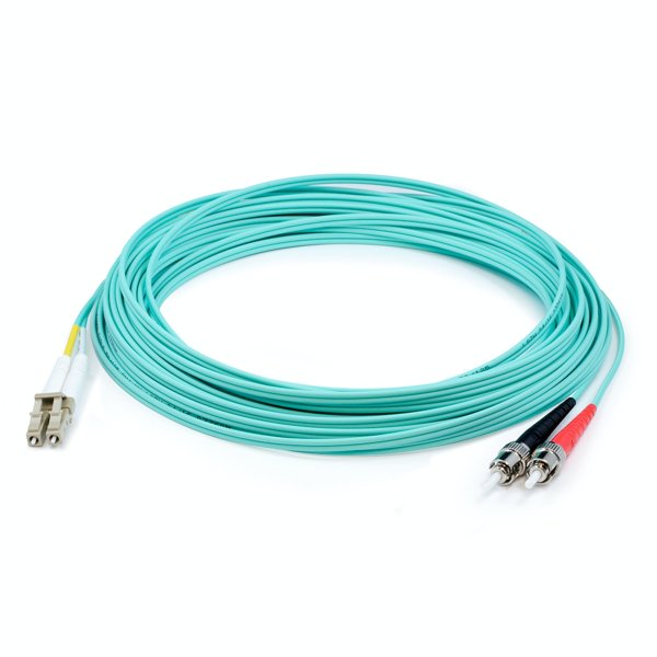 AddOn Networks ADD-ST-LC-98M5OM4 InfiniBand/fibre optic cable 98 m OFNR Aqua colour