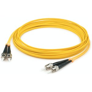 AddOn Networks ADD-ST-ST-100M9SMFLZ InfiniBand/fibre optic cable 100 m Yellow