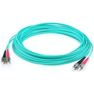 AddOn Networks ADD-ST-ST-11M5OM4 InfiniBand/fibre optic cable 11 m OFNR Aqua colour