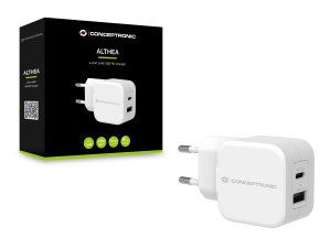 Conceptronic ALTHEA 2-Port 20W USB PD Charger