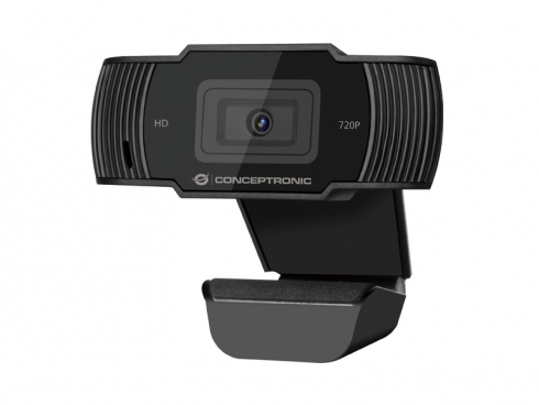 Conceptronic AMDIS 720P HD Webcam with Microphone