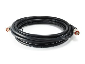 LevelOne 5m Antenna Cable, CFD-400, N Male Plug to N Male Plug, Indoor/Outdoor