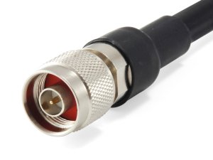 LevelOne 5m Antenna Cable, CFD-400, N Male Plug to N Male Plug, Indoor/Outdoor