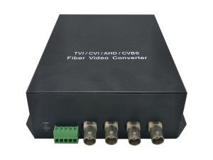 LevelOne 4-Channel BNC over Fiber Optic Extender Kit, 20km