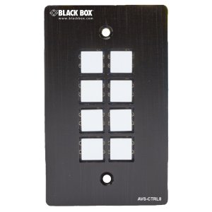 Black Box AVS-CTRL8 push-button panel
