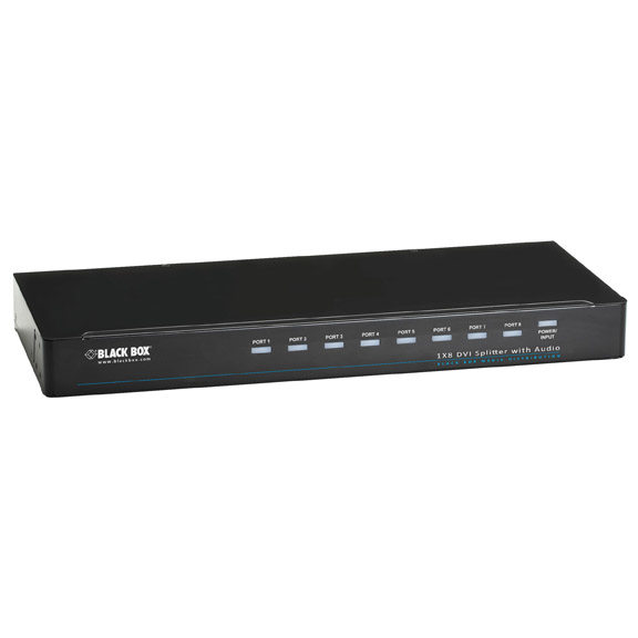 Black Box AVSP-DVI1X8 video splitter DVI 8x DVI-D