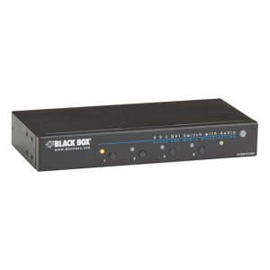 Black Box AVSW-DVI4X1 video switch DVI