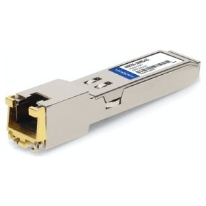 AXM765-10000S Compatible TAA Compliant 100/1000/10000Base-TX SFP+ Transceiver, Copper, 30m, RJ-45