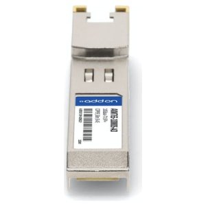 AXM765-10000S Compatible TAA Compliant 100/1000/10000Base-TX SFP+ Transceiver, Copper, 30m, RJ-45