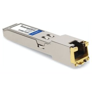 AXM765-10000S Compatible TAA Compliant 100/1000/10000Base-TX SFP+ Transceiver, Copper, 30m, RJ-45