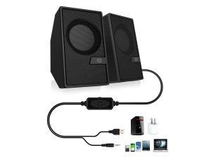 Conceptronic BJORN 2.0-Channel Computer Speaker with Bluetooth, 6W