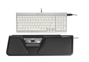 BakkerElkhuizen ErgoSlider Plus wrist rest Plastic Black