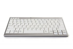 BakkerElkhuizen UltraBoard 950 Wireless keyboard Office Bluetooth QWERTY US English Light grey, White