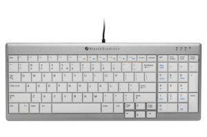 BakkerElkhuizen UltraBoard 960 keyboard Office USB QWERTZ German Light grey, White