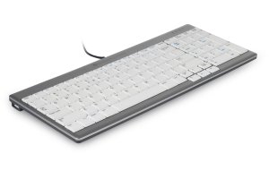 BakkerElkhuizen UltraBoard 960 keyboard USB QWERTY US English Light grey, White