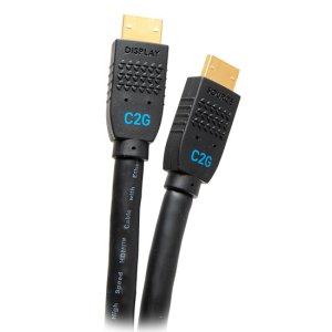 C2G 50ft (15.2m) Performance Series Ultra Flexible Active High Speed HDMI® Cable - 4K 60Hz In-Wall, CMG (FT4) Rated