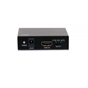 C2G HDMI Audio Extractor with TOSLINK, SPDIF and 3.5mm - 4K 60Hz