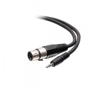 C2G 1.8m 3.5mm Male 3 Position TRS to Female XLR Cable